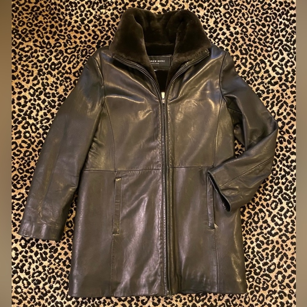 Andrew Marc Leather jacket M